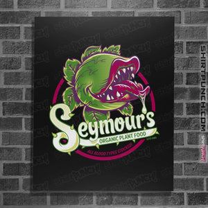 Shirts Posters / 4"x6" / Black Little Shop Of Horrors