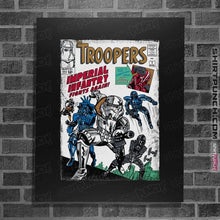 Load image into Gallery viewer, Daily_Deal_Shirts Posters / 4&quot;x6&quot; / Black The Troopers

