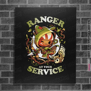 Daily_Deal_Shirts Posters / 4"x6" / Black Ranger's Call