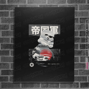 Shirts Posters / 4"x6" / Black Edo Stormtrooper