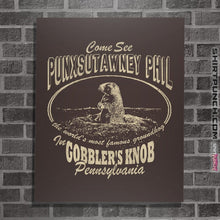 Load image into Gallery viewer, Shirts Posters / 4&quot;x6&quot; / Dark Chocolate Gobbler&#39;s Knob
