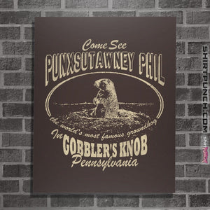Shirts Posters / 4"x6" / Dark Chocolate Gobbler's Knob