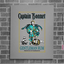 Load image into Gallery viewer, Daily_Deal_Shirts Posters / 4&quot;x6&quot; / Sports Grey Captain Bonnet Rum

