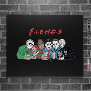 Shirts Posters / 4"x6" / Black Horror Fiends