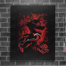 Load image into Gallery viewer, Daily_Deal_Shirts Posters / 4&quot;x6&quot; / Black The Animatronic Fox
