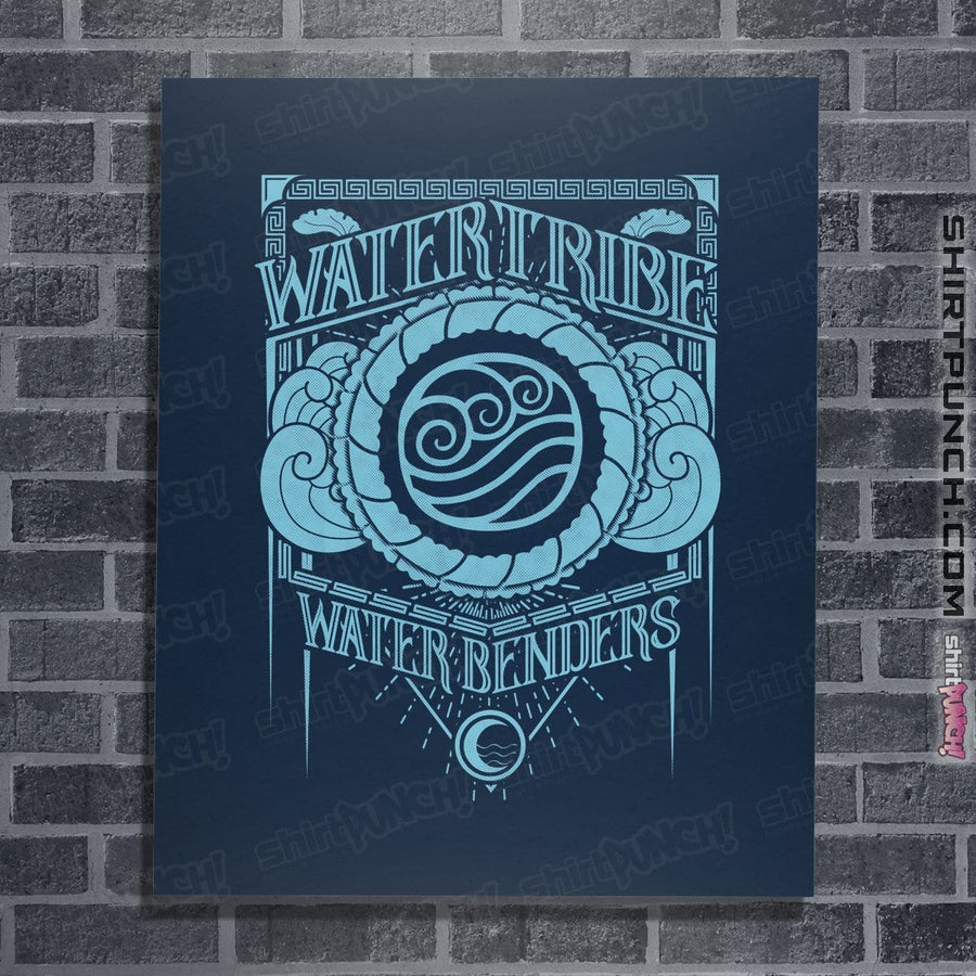 Shirts Posters / 4"x6" / Navy Water Tribe