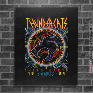 Shirts Posters / 4"x6" / Black Thundercats Third Earth Tour