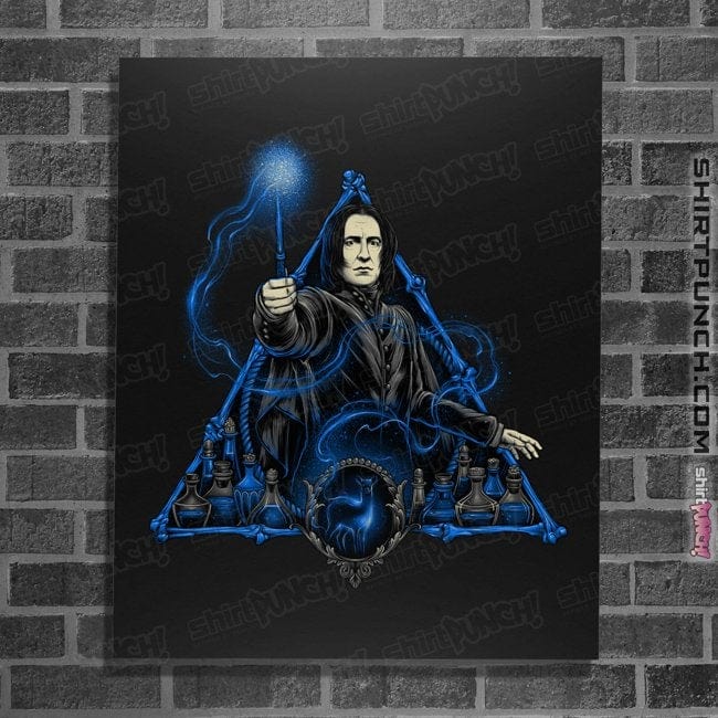 Daily_Deal_Shirts Posters / 4"x6" / Black The Potions Master