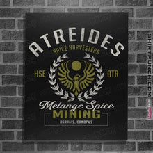 Load image into Gallery viewer, Daily_Deal_Shirts Posters / 4&quot;x6&quot; / Black Atreides Melange Spice
