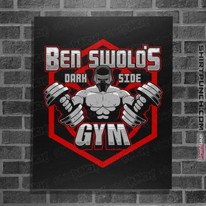 Shirts Posters / 4"x6" / Black Ben Swolo's Gym