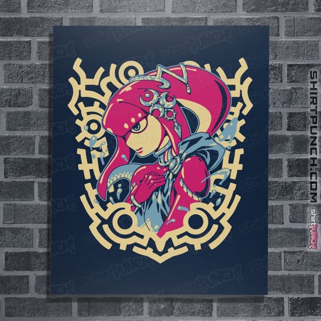 Secret_Shirts Posters / 4"x6" / Navy Mipha