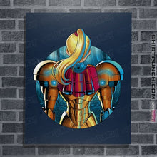 Load image into Gallery viewer, Daily_Deal_Shirts Posters / 4&quot;x6&quot; / Navy Galactic Autumn
