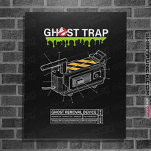 Load image into Gallery viewer, Shirts Posters / 4&quot;x6&quot; / Black Ghost Trap
