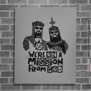 Daily_Deal_Shirts Posters / 4"x6" / Sports Grey Blues Brethren