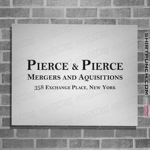 Secret_Shirts Posters / 4"x6" / White Pierce & Pierce