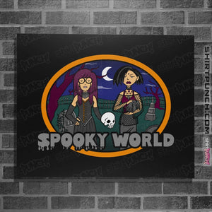 Shirts Posters / 4"x6" / Black Spooky World