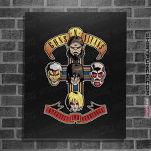 Load image into Gallery viewer, Shirts Posters / 4&quot;x6&quot; / Black Guns N Titans
