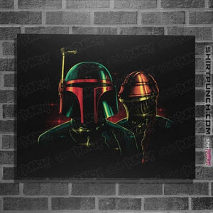Daily_Deal_Shirts Posters / 4"x6" / Black Fett-Shand