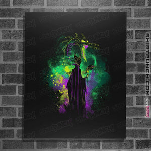 Shirts Posters / 4"x6" / Black Maleficent Art