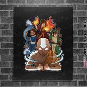 Secret_Shirts Posters / 4"x6" / Black Avatar Team