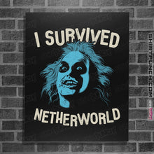 Load image into Gallery viewer, Shirts Posters / 4&quot;x6&quot; / Black Netherworld Survivor
