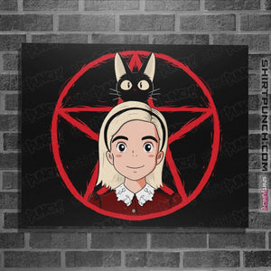 Shirts Posters / 4"x6" / Black Sabrina Delivery Service