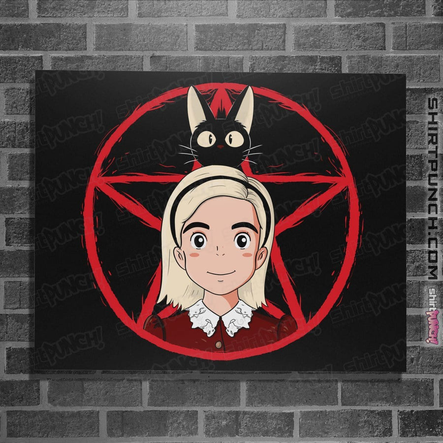 Shirts Posters / 4"x6" / Black Sabrina Delivery Service