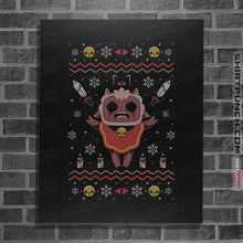 Load image into Gallery viewer, Shirts Posters / 4&quot;x6&quot; / Black Lamb Christmas
