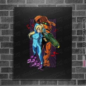 Shirts Posters / 4"x6" / Black Samus Jojo