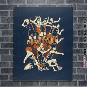 Shirts Posters / 4"x6" / Navy Haikyu Jam