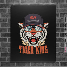 Load image into Gallery viewer, Shirts Posters / 4&quot;x6&quot; / Black Tiger King
