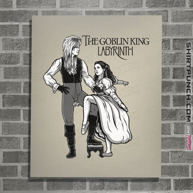 Daily_Deal_Shirts Posters / 4"x6" / Natural Goblin King