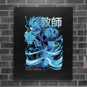 Daily_Deal_Shirts Posters / 4"x6" / Black Kakashi and Gojo