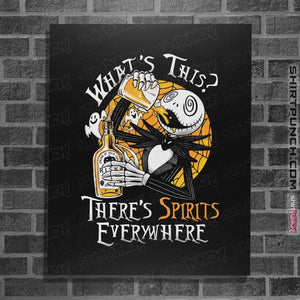 Daily_Deal_Shirts Posters / 4"x6" / Black Spirits Everywhere