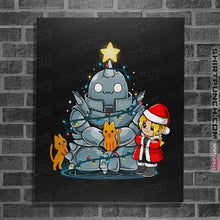 Load image into Gallery viewer, Daily_Deal_Shirts Posters / 4&quot;x6&quot; / Black Fullmetal Christmas
