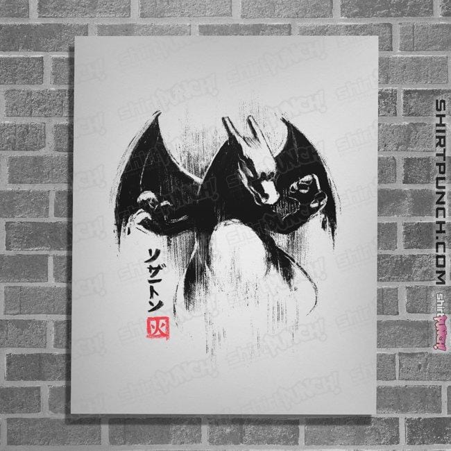 Shirts Posters / 4"x6" / White Char Ink