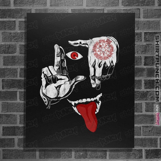 Shirts Posters / 4"x6" / Black Vampire Alucard