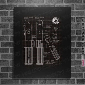 Daily_Deal_Shirts Posters / 4"x6" / Black Darkside Schematics