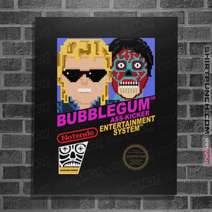 Daily_Deal_Shirts Posters / 4"x6" / Black Bubblegum