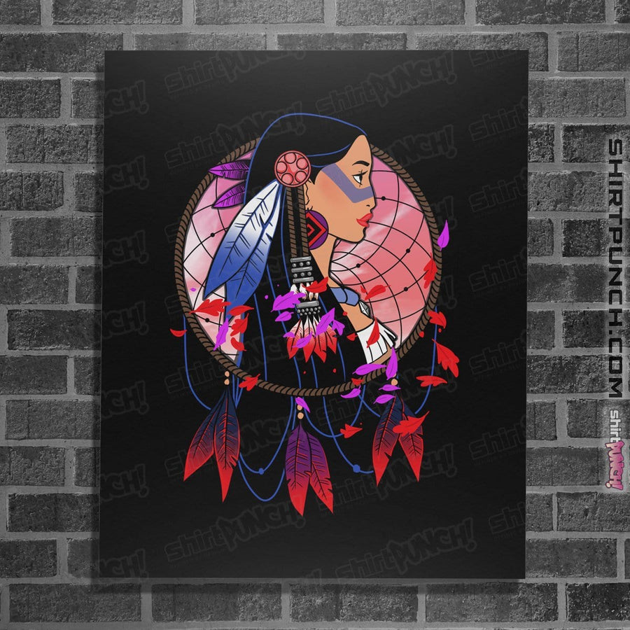 Shirts Posters / 4"x6" / Black Colors of the Wind