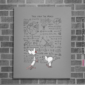 Secret_Shirts Posters / 4"x6" / Sports Grey The Plan