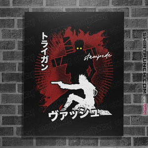 Secret_Shirts Posters / 4"x6" / Black The Stampede