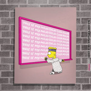 Daily_Deal_Shirts Posters / 4"x6" / Pink Mojo Dojo