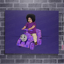Load image into Gallery viewer, Shirts Posters / 4&quot;x6&quot; / Violet Purple Train
