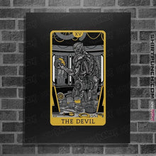 Load image into Gallery viewer, Shirts Posters / 4&quot;x6&quot; / Black The Devil Tarot
