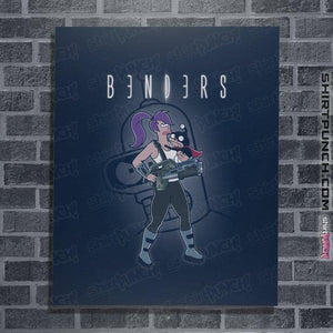 Daily_Deal_Shirts Posters / 4"x6" / Navy B3ND3RS