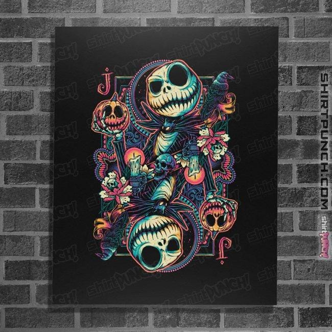 Shirts Posters / 4"x6" / Black Suit Of Skeletons