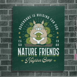 Secret_Shirts Posters / 4"x6" / Forest Nature Camp