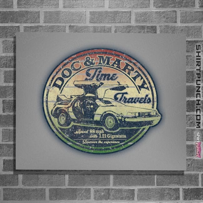 Secret_Shirts Posters / 4"x6" / Sports Grey Doc And Marty