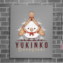Load image into Gallery viewer, Shirts Posters / 4&quot;x6&quot; / Sports Grey Yukinko Snowflake
